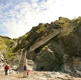 Steps down to Rockham Bay