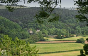 Views across devon countryside from Torrington Common